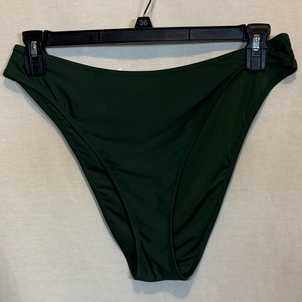 AA-129 Aerie NWT Cheekiest Green Summer Swim Bikini Bottoms Size XL